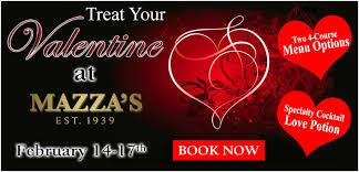 Kinship's valentine's day dinner menu is sure to entice. Valentine S Day Mazza S Restaurant