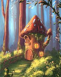 Sweet Home Forest Painting Forest Drawing Forest Art