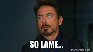 Tony Stark Eye Roll Meme Generator