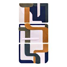 Ma Poesie X Pinton Element Wool And Bamboo Tufted Rug Product Tapis Bambou Laine