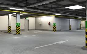 Underground Parking Garage 01 3d Model Flatpyramid Parking Garage Underground Underground Garage