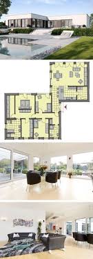 Fertighaus Bungalow Mit Flachdach Architektur Im Bauhausstil Grundriss Barrierefrei Inneneinrichtung Mode Bauhausstil Grundriss Bungalow Fertighaus Bungalow