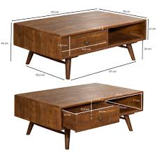 Landhaus couchtisch george mit breiter schublade. Couchtische Holztisch Mit Stauraum Tisch Wohnzimmer Massiv Braun Kaffeetisch Mit Schublade Finebuy Couchtisch 120x70x42 Cm Mango Landhausstil Wohnzimmertisch Sofatisch Massivholz Rechteckig Kuche Haushalt Wohnen