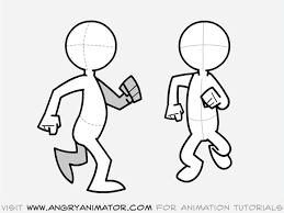 Tutorial 2 Walk Cycle Animation Tutorial Cartoon Style Drawing Person Drawing