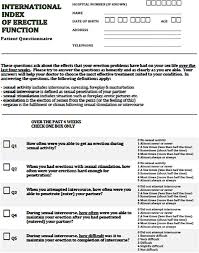 Image result for International Index of Erectile Function Questionnaire