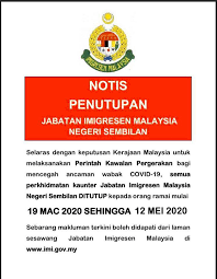 We did not find results for: Notis Jabatan Imigresen Malaysia Negeri Sembilan Facebook