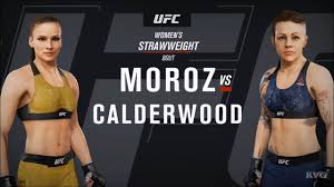 Shop for su latest apparel from the official ufc store. Ea Sports Ufc 3 Maryna Moroz Vs Joanne Calderwood Gameplay Hd 1080p60fps Youtube