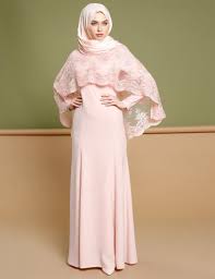 Model dress brokat baju muslim brokat 2018. Dress Pesta Brokat Muslim 2019 Atasan Dress Gamis Muslim