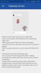 • passez des appels vidéo et vocaux de haute qualité. Guide Imo Free Video And Group Calls Apkonline