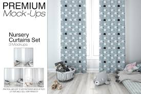 Download Kids Room Curtains Mockup Pack On Behance