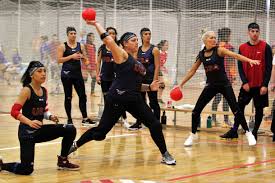 Players on two teams try to throw balls at each other while ducking, weaving, and avoiding being hit themselves. Dodgeball You Ve Played The Game Meet The Sport Dodgeball Sports League