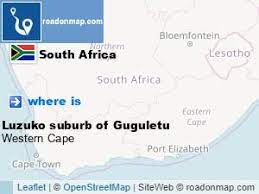 עד כמה luzuko קרוב אליך? Where Is Luzuko Suburb Of Guguletu City Of Cape Town Western Cape South Africa