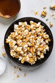 This popcorn is dangerously good. Vegan Caramel Popcorn Make It Dairy Free