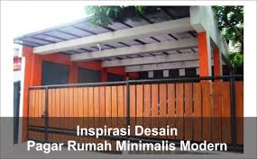 Pagar minimalis adalah adalah pagar rumah yang memiliki model dan desain minimalis. 5 Inspirasi Desain Pagar Rumah Minimalis Modern Arsimedia