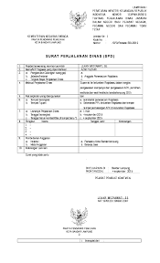 Contoh surat tugas perjalanan dinas luar kota. Contoh Surat Perjalanan Dinas Desa Doc