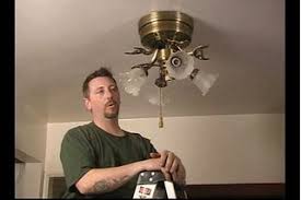 Removing a flush mount ceiling fan is relatively easy, and can be done in under an hour. How To Remove A Flush Mount Ceiling Fan Ehow Ceiling Fan Flush Mount Ceiling Fan Fan