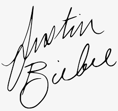open justin bieber signature free transparent png download pngkey open justin bieber signature free
