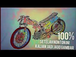 Banyak sekali foto tentang modifikasi motor yang dapat diperoleh pada media sosial. Cara Menggambar Motor Drag Gambaryuk