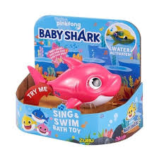 Figura Eletronica Robo Alive Jr Baby Shark Mommy Shark Candide