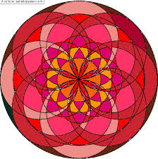 Site pour imprimer des coloriages. Dessin Colorie Mandala Aux 1000 Rosaces Par Roselucie Sans Depasser