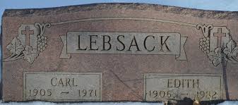 Henrietta “Edith” Bernhardt Lebsack (1906-1982)