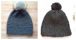 There is basically two methods for crocheting ribbing: Knit Look Beanie Hat Free Crochet Pattern