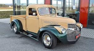 Image result for Chrome Yellow 1946 Truck