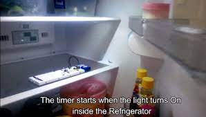 Therefore it is just as useful for freezers (which normally do not have a light) as it is for fridges (which. Fridge Door Alarm Circuit Diagram Using 555 And Ldr