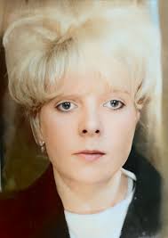 This is a photo of my mother, Veronica, in her younger years. She has been  very poorly recently and I thought I would present her with an improved  version of this picture