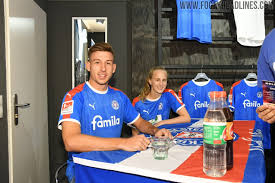 Tritt seit 1900 vor den ball. Holstein Kiel 19 20 Home Kit Released Footy Headlines