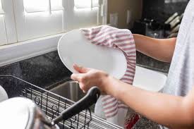 Thus, make dry dishes sounds unlikely to me. How To Wash Dishes