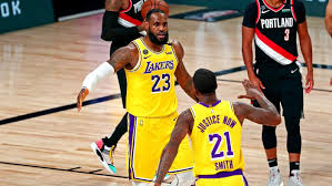 Portland trail blazers basketball game. Lakers Vs Trail Blazers Score Takeaways Lebron Anthony Davis Have Huge Nights In Closeout Game 5 Win Cbssports Com