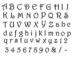 Please help improve this section by adding citations to reliable sources. Alphabet Buchstaben Schablone 130 A Z Zahlen 0 9 Etsy