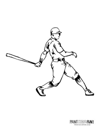 Tap here to see more. 14 Baseball Player Coloring Pages Free Sports Printables Print Color Fun