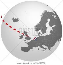 Relief map of the european netherlands. World Map Outline Vector Photo Free Trial Bigstock