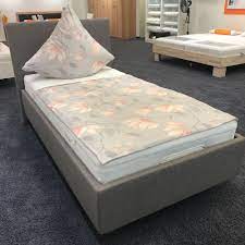 Soll es ein massivholzbett, ein metallbett, ein rattanbett oder ein kinderbett sein? Bettgestell Kirchner Nevara 100x200cm Ausstellungsstuck Bettenfachgeschaft Cubiculum Besser Schlafen