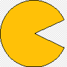 If you are having problems making circles when building something you can use the image below to help you. Minecraft Circle Pixel Art Pac Man Template Angle Leaf Png Pngwing
