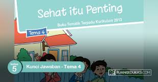 Kunci Jawaban Buku Tematik Kelas 5 Tema 4 Sehat Itu Penting Kurikulum 2013 Ruang Edukasi