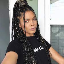 These Braids Were The Best Decision I Ve Made In A Loooong Time I Don T Want To Take Them Out Cool Braid Hairstyles Hair Styles Braids With Curls