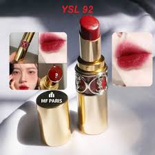 Son YSL 92 Rouge Volupte Shine Chất Lượng Chính Hãng