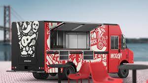 Mexican Food Truck On Behance Mexican Food Recipes Food Truck Food Truck Design