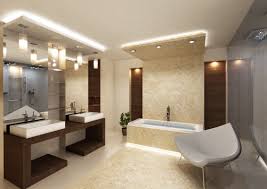Another type of lighting such as recessed lights on the ceiling should also be installed to support the bathroom light as the main lighting. 11 Stunning Photos Of Luxury Bathroom Lighting Pegasus Lighting Blog