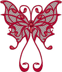 Pes, jef, hus, dst, vip, vp3, exp. Butterfly Embroidery Designs For Sale