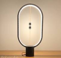 Heng Balance Lamp: magnetic suspension sculpture and light- with two  embedded neodymium magnets on cords suspended by their mutual magnetic  attraction. In this design by Zanwen Li, the bottom cord ...