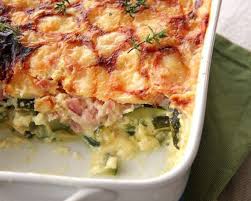 Gratin Leger De Courgettes Au Jambon Ww Plat Et Recette