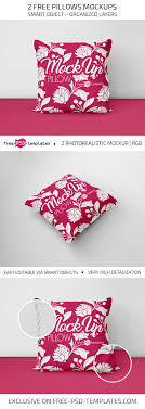 Big list of best free psd mockups design and mockup templates to showcase your creative work in modern way. 2 Pillow Mockup Psd Free Templates Ltheme