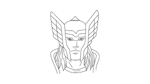 We continue to pump the technique of drawing with the team of drawingforall.net. How To Draw Thor Face Pencil Drawing Step By Step Youtube