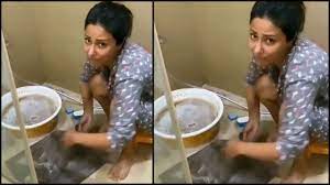 She is one of the youngest as well as talented actresses in india. Day After Taking Her Mom To Hospital Hina Khan Upset About Cleaning Duty Assigned Watch Her Reaction