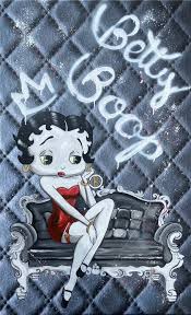 Betty Boop by Sabrina Seck (2022) : Painting Acrylic, Collage on Canvas -  SINGULART