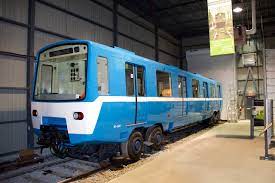 Railpictures.ca - Michael Berry Photo: Built at the Canadian Vickers  shipyard in Montreal, the MR-63 Metro cars faithfully served Montreal's  Metro system from 1966 until June 2018, when the last ones were